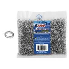 Заводне кільце AFW Mighty-Mini Split Rings Bright #3 (1шт.)