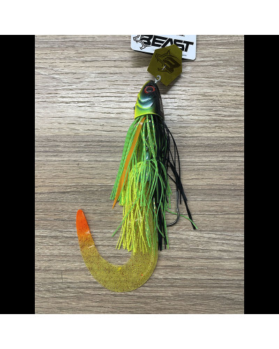 Спінербейт AbuGarcia Beast Bladed Jig 25cm 50g #Firetiger