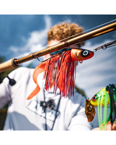 Спінербейт AbuGarcia Beast Bladed Jig 25cm 50g #Red Tiger