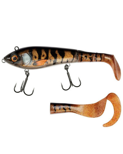 Воблер AbuGarcia Svartzonker McHybrid 200mm 100g #Burbot Motoroil