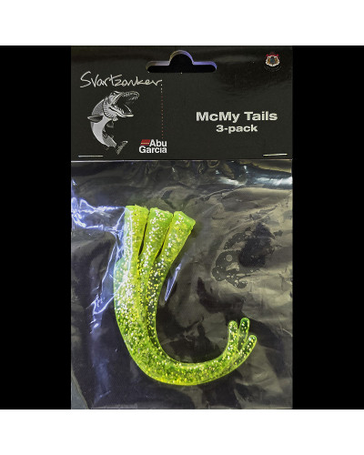 Набір хвостів Abu Garcia Svartzonker McMy Spare Tails #Chartreuse (3шт./уп.)