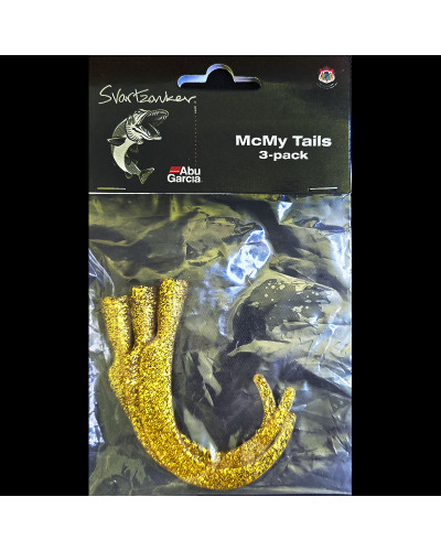 Набір хвостів Abu Garcia Svartzonker McMy Spare Tails #Gold Glitter (3шт./уп.)