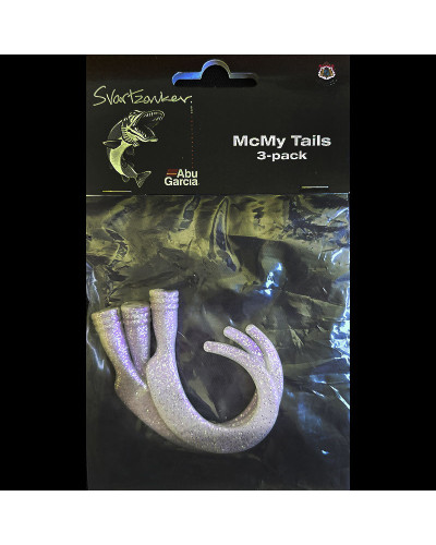 Набір хвостів Abu Garcia Svartzonker McMy Spare Tails #Pearl White (3шт./уп.)