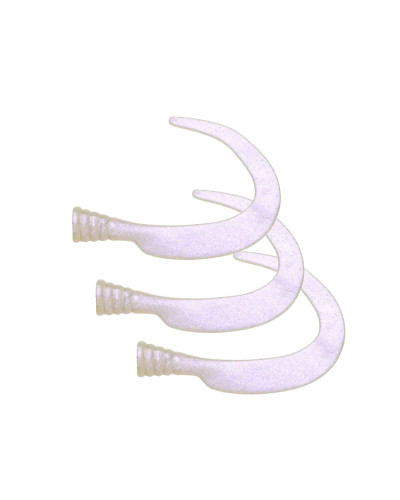 Набір хвостів Abu Garcia Svartzonker McMy Spare Tails #Pearl White (3шт./уп.)