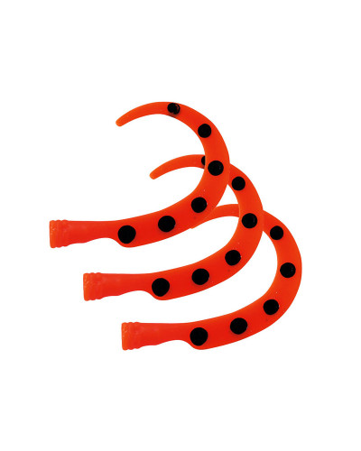 Набір хвостів Abu Garcia Svartzonker McMy Spare Tails #Red Black (3шт./уп.)