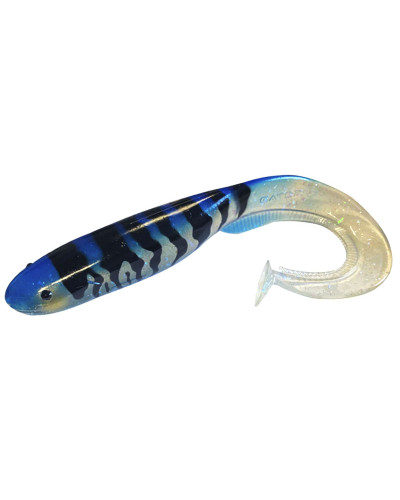 Віброхвіст Gator Catfish 25cm 68g #13 Blue Silver