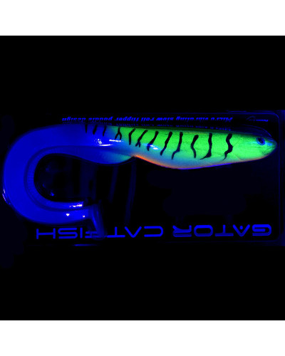 Віброхвіст Gator Catfish 25cm 68g #14 Inferno