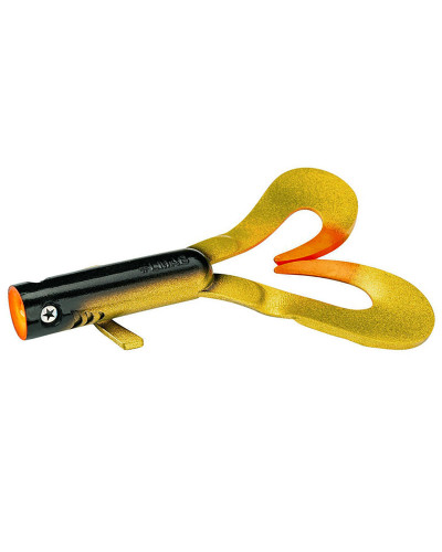 Віброхвіст LMAB Drunk Dancer 18cm 38g #Gold Orange (1шт.)
