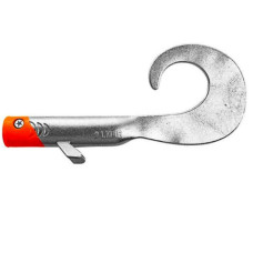 Віброхвіст LMAB Drunk Twister 23cm 72g #Chrome Redhead