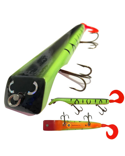 Воблер Livingston TITAN 203mm 82,8g #Fire Tiger