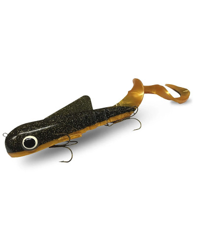 Віброхвіст Musky Innovations PRO Regular Bull Dawg 9"/23cm 130g #24K Gold