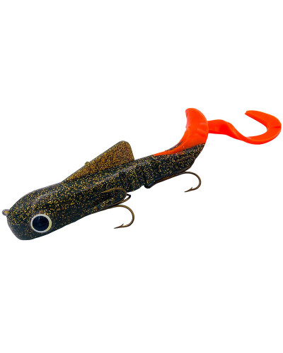 Виброхвост Musky Innovations Regular Bull Dawg 9"/23cm 127g #Glitteroil Orange