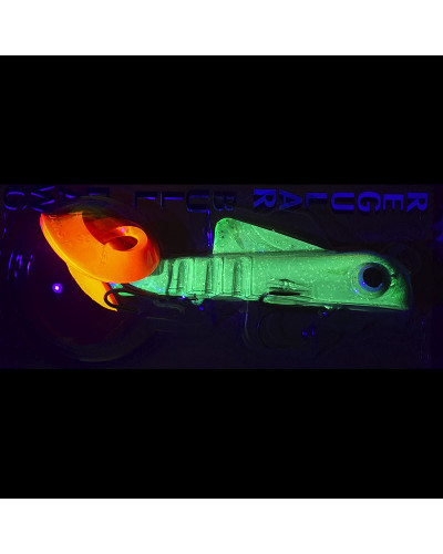 Виброхвост Musky Innovations Regular Bull Dawg 9"/23cm 127g #Glitteroil Orange