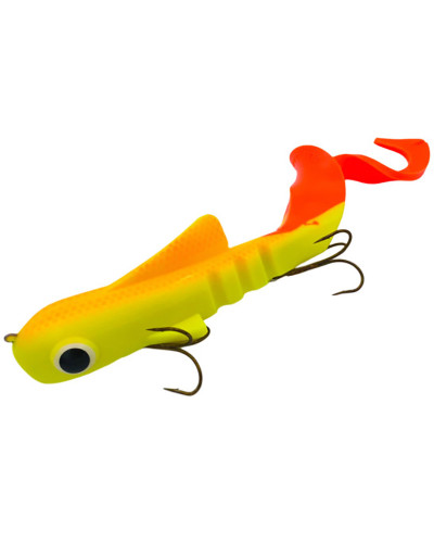 Виброхвост Musky Innovations PRO Regular Bull Dawg 9"/23cm 130g #Orange Tail Sherbet