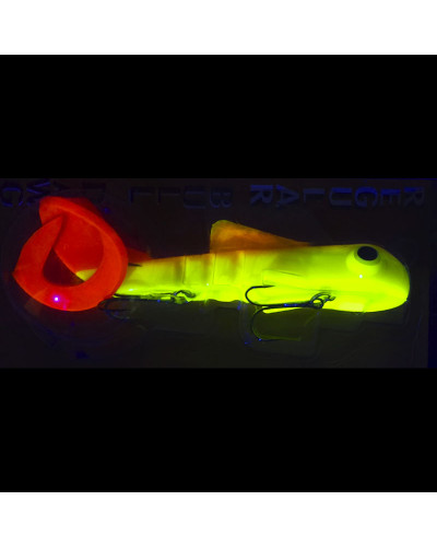 Виброхвост Musky Innovations PRO Regular Bull Dawg 9"/23cm 130g #Orange Tail Sherbet