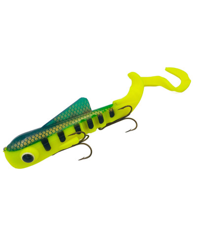 Виброхвост Musky Innovations Regular Bull Dawg 9"/23cm 127g #Perch