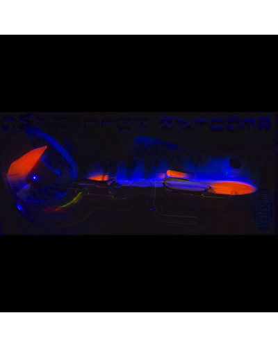 Виброхвост Musky Innovations PRO Regular Bull Dawg 9"/23cm 130g #UV Rotten Cucumber