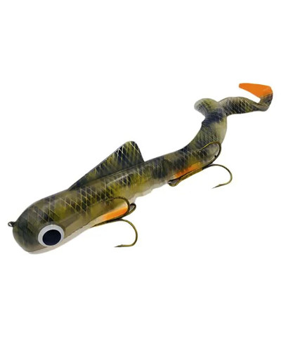Виброхвост Musky Innovations PRO Regular Bull Dawg 9"/23cm 130g #UV Rotten Cucumber