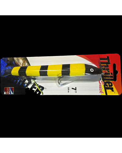 Воблер SUICK 7" Non-Weighted Thriller 180mm 17,7g #Jailbird Воблер SUICK 7" Non-Weighted Thriller 180mm 17,7g #Jailbird