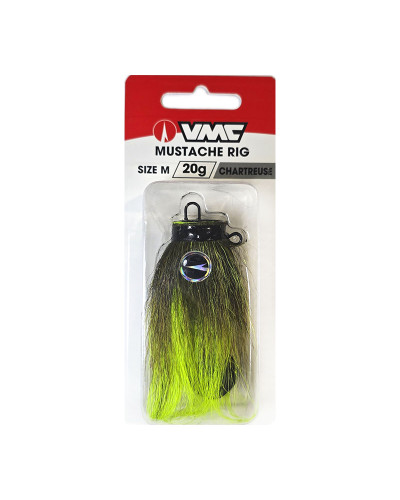 Бактейл VMC Mustache Rig M/20g #Chartreuse