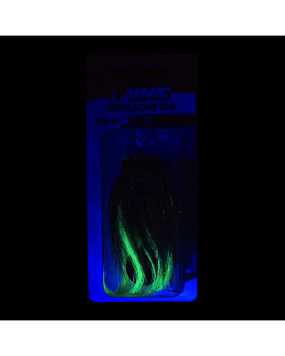 Бактейл VMC Mustache Rig M/20g #Chartreuse