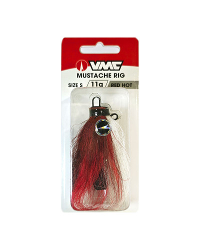 Бактейл VMC Mustache Rig S/11g #Red Hot