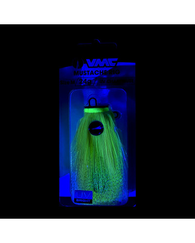 Бактейл VMC Mustache Rig M/24g #UV Chartreuse