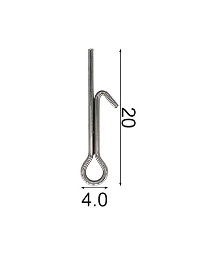Шпилька для силікону Stinger Spike Hook 20mm Model #FD500-9 (1шт.)