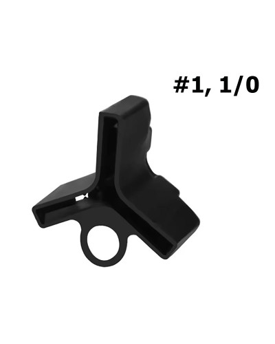 Захисний ковпачок для трійника Treble Hook Cover BLACK #1, #1/0 (1шт.) 