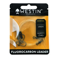 Повідці Westin Fluorocarbon Leader 40cm 1,05мм (2шт./уп.)