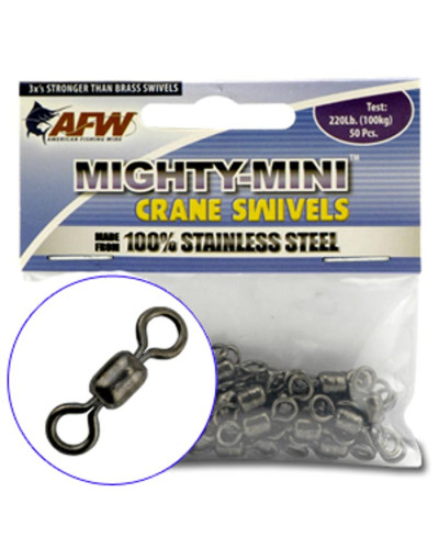 Вертлюжок AFW Mighty-Mini Stainless Steel Crane Swivels #3 (1шт.)