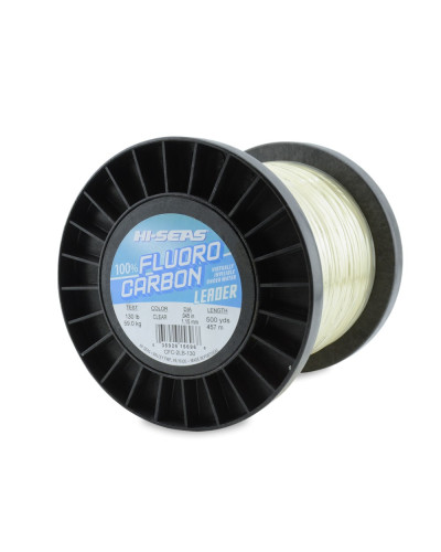 Поводочний матеріал HI-SEAS 100% Fluorocarbon Leader 130LB CLEAR 1,15mm (1м)