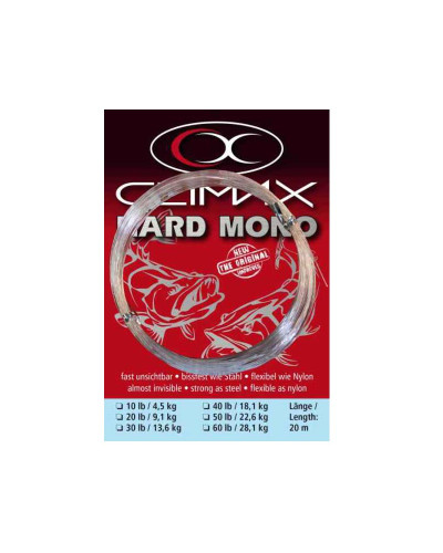 Поводочний матеріал Climax Hard Mono 60LB 0,90 mm 20 m