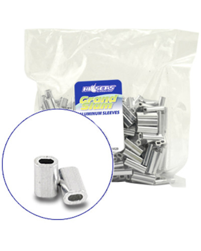 Трубочки обжимні Hi-Seas Grand Slam Aluminum Sleeves 1,3 mm #G (10шт.)