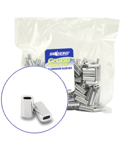 Трубочки обжимні Hi-Seas Grand Slam Aluminum Sleeves 1,2 mm #H (10шт.)