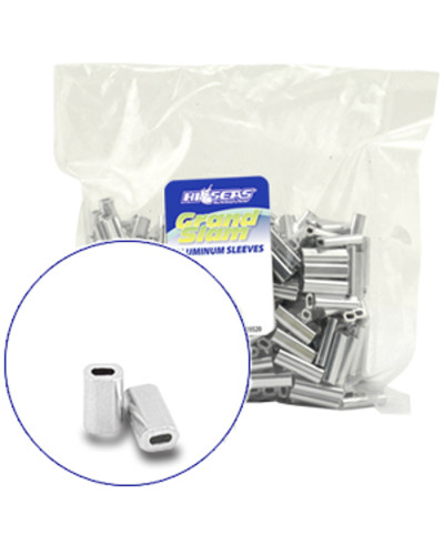 Трубочки обжимні Hi-Seas Grand Slam Aluminum Sleeves 1,0 mm #I (10шт.)