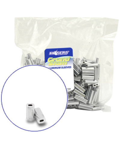 Трубочки обжимні Hi-Seas Grand Slam Aluminum Sleeves 0,8 mm #J (10шт.)