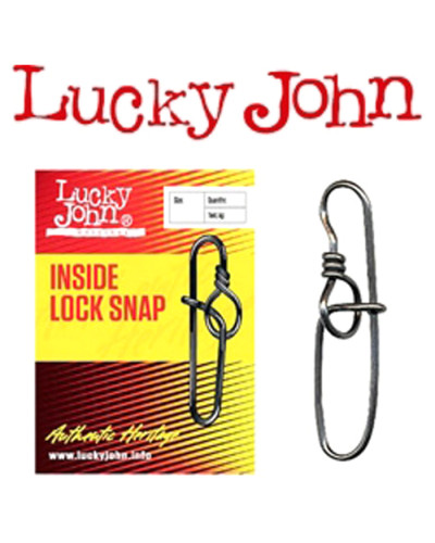 Застібки Lucky John Inside Lock Snap  #2 (5шт./уп.)