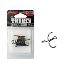 Гачок-трійник Owner/C'ultiva 5641 ST-41BC Black Chrome #2 (7шт./уп.)