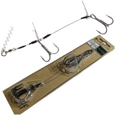 Оснастка Westin Add-It Shallow Rig Double 1x7 90lb #2/0 (2шт./уп.)