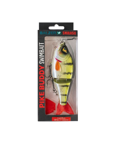Воблер Balzer Shirasu Pike Buddy Swimbait 130mm 55g #Angry Perch