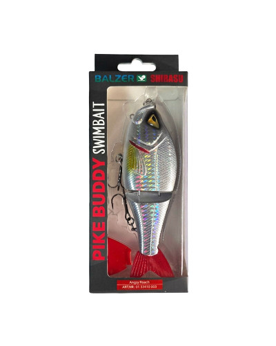 Воблер Balzer Shirasu Pike Buddy Swimbait 130mm 55g #Angry Roach Воблер Balzer Shirasu Pike Buddy Swimbait 130mm 55g #Angry Roach