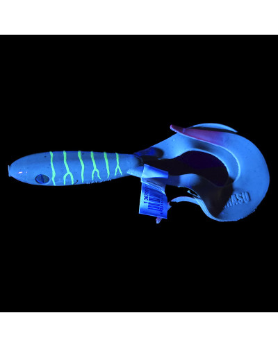 Віброхвіст Balzer Shirasu Pike Collector 2.0 20cm 55g #Toxic UV Perch