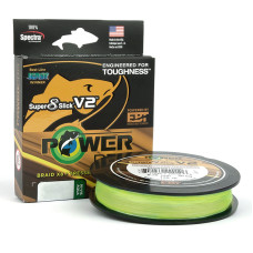 Шнур PowerPro Super8Slick V2 0,32mm 24kg 135m #Hi-Vis Aqua