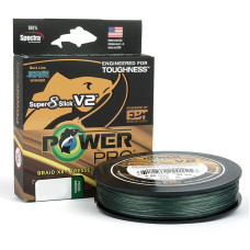 Шнур PowerPro Super8Slick V2 0,32mm 24kg 135m #Moss Green