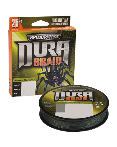 Шнур SpiderWire DuraBraid 68LB/31kg 0,36mm 135m #Moss Green