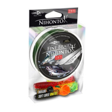 Шнур Mikado Nihonto Fine Braid 150m 0,35mm #Green
