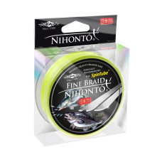 Шнур Mikado Nihonto Fine Braid 150m 0,45mm #Fluo Yellow