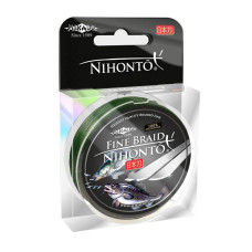 Шнур Mikado Nihonto Fine Braid 150m 0,45mm #Green