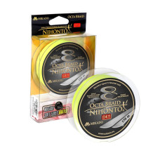 Шнур Mikado Nihonto Octa Braid 150m 0,40mm #Fluo Yellow